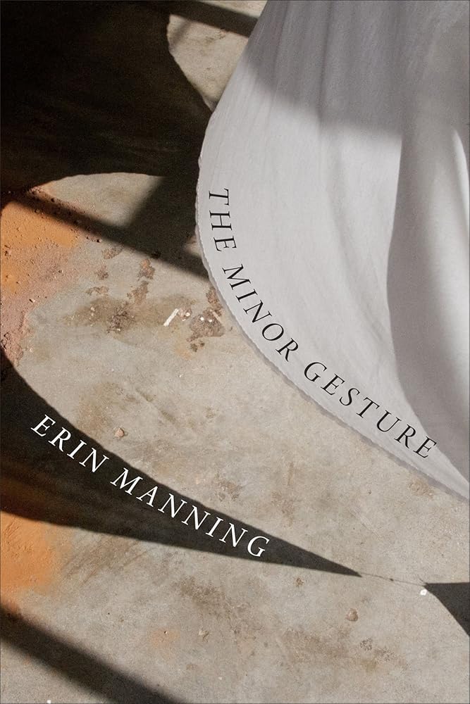 The Minor Gesture (Thought in the Act) cover image