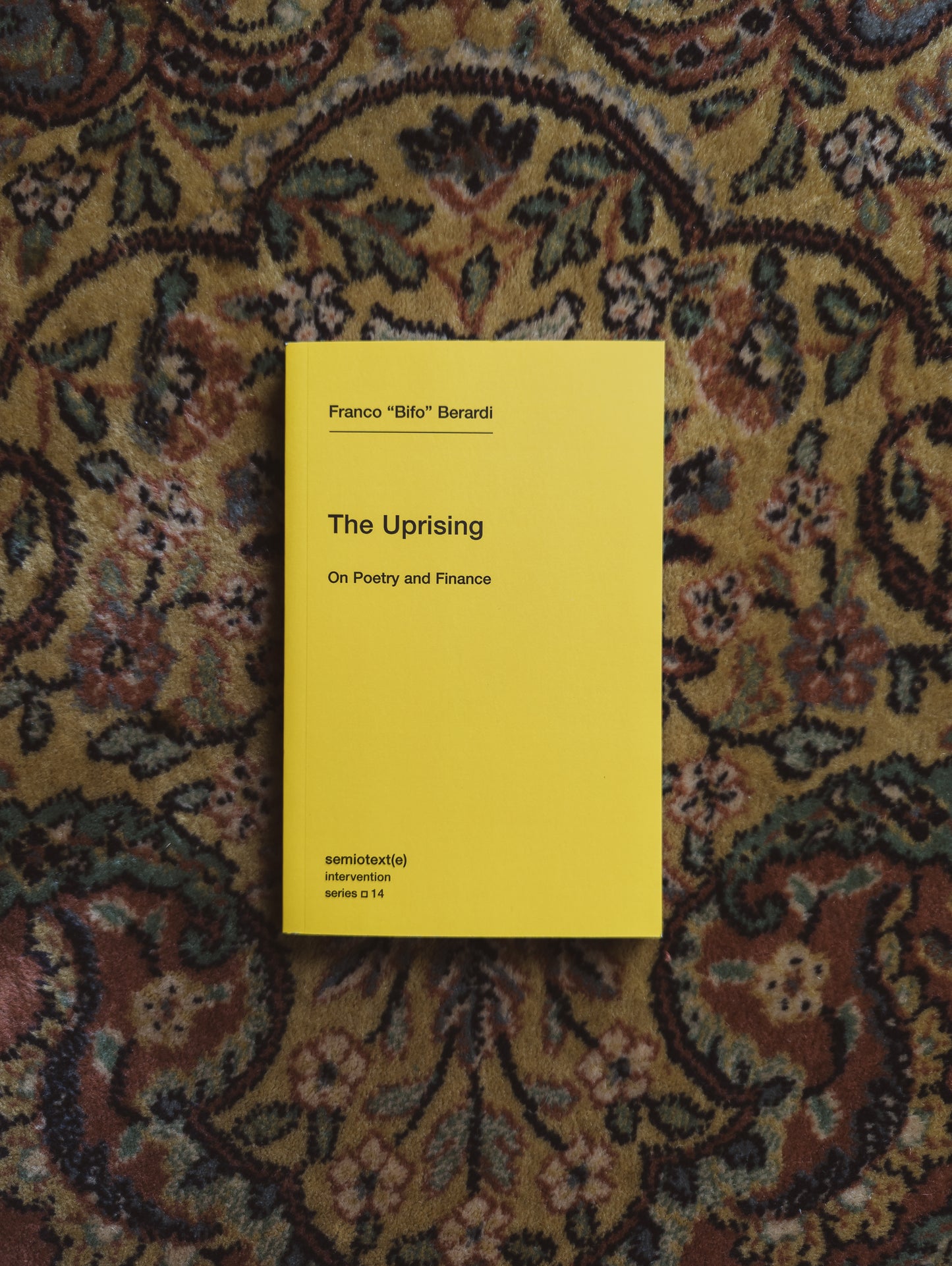 The Uprising: On Poetry and Finance