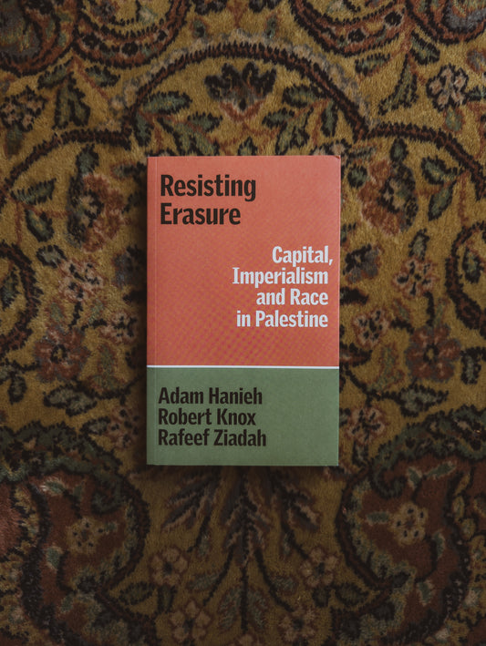 Resisting Erasure: Capital, Imperialism and Race in Palestine